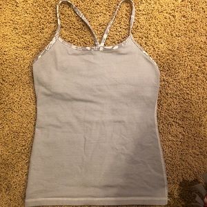 Lululemon striped workout top
